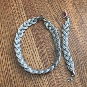 Necklace and bracelet Set Stainless Steel